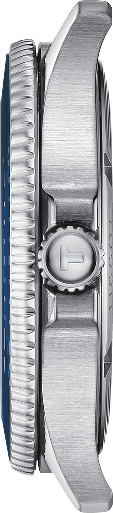 Tissot Seastar 1000 Blue Dial Silver Steel Strap Watch For Men - T120.410.11.041.00