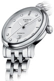 Tissot Carson Premium Automatic Lady Diamonds Silver Dial Silver Steel Strap Watch for Women - T122.207.11.036.00