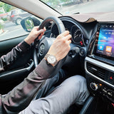 Tissot T Classic Carson Premium Automatic White Dial Rose Gold Steel Strap Watch for Men - T122.407.33.031.00