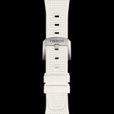 Tissot PRX 40 White Dial White Rubber Strap Watch For Men - T137.410.17.011.00