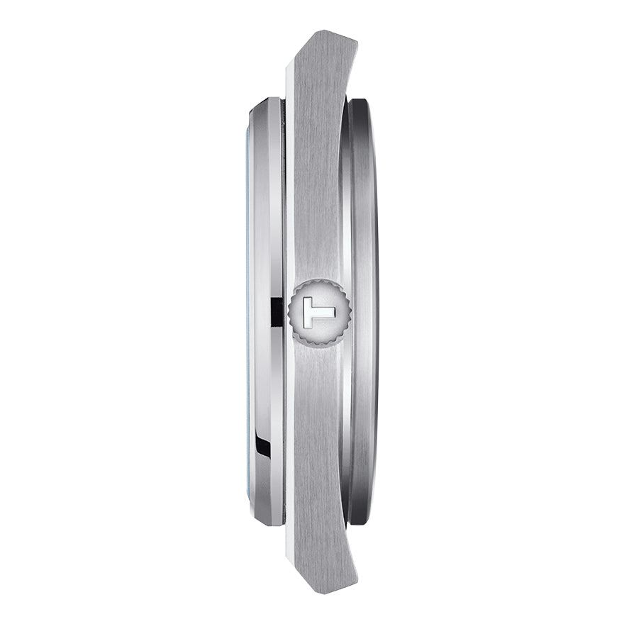 Tissot PRX Powermatic 80 Automatic Mint Green Dial Silver Steel Strap Watch for Men - T137.407.11.091.01