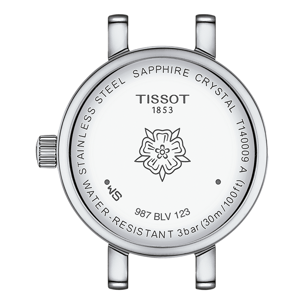 Tissot T Lovely Mother of Pearl Dial Silver Steel Strap Watch for Women - T140.009.11.111.00