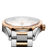 Tag Heuer Carrera Date Automatic Mother of Pearl Dial Two Tone Steel Strap Watch for Women - WBN2450.BD0569