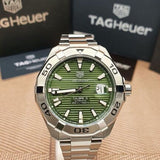 Tag Heuer Aquaracer Green Dial Watch for Men - WAY2015.BA0927