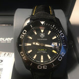 Tag Heuer Aquaracer Black Dial Watch for Men - WAY218A.FC6362
