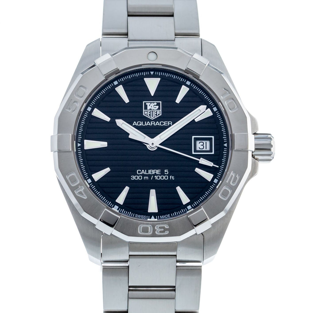 Tag Heuer Aquaracer Black Dial Watch for Men - WAY2110.BA0928