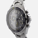 Tag Heuer Formula 1 Ayrton Senna Special Edition Grey Dial Silver Steel Strap Watch for Men - CAZ101AF.BA0637