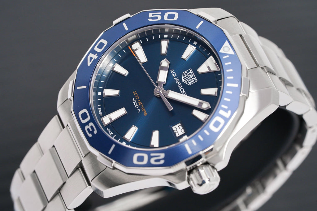 Tag Heuer Aquaracer Blue Dial Watch for Men - WAY111C.BA0928