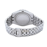 Tudor Royal Automatic Diamonds Black Dial Silver Steel Strap Watch for Men - M28600-0004