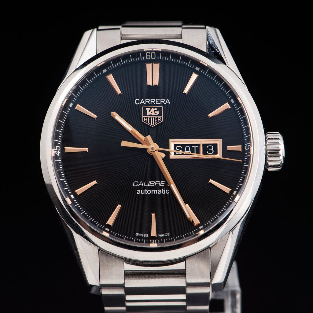 Tag Heuer Carrera Black Dial Watch for Men - WAR201C.BA0723