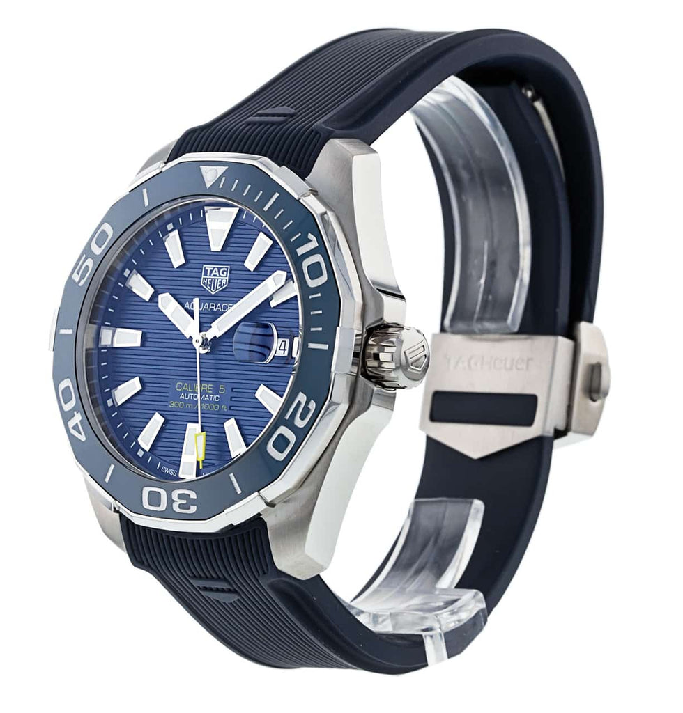 Tag Heuer Aquaracer Blue Dial Watch for Men - WAY201B.FT6150