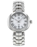 Tag Heuer Link Roman Numeral Silver Dial Silver Steel Strap Watch for Women - WAT1416.BA0954