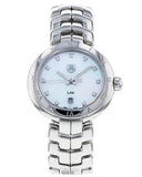 Tag Heuer Link Diamonds Mother of Pearl Dial Silver Steel Strap Watch for Women -  WAT1417.BA0954