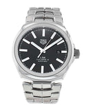 Tag Heuer Link Quartz Black Dial Silver Steel Strap Watch for Women - WBC2110.BA0603