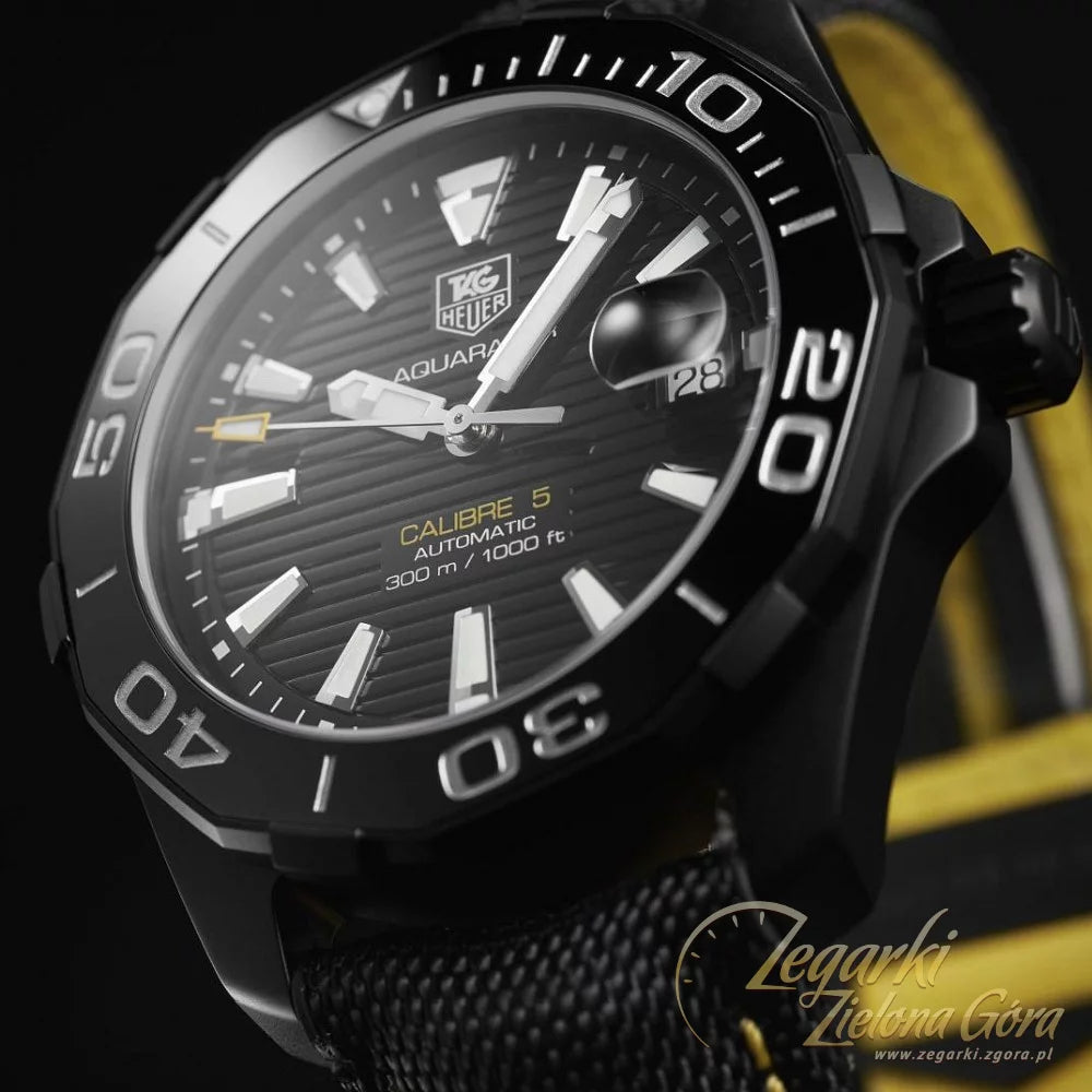 Tag Heuer Aquaracer Black Dial Watch for Men - WAY218A.FC6362