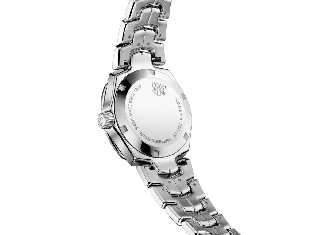 Tag Heuer Link Quartz Mother of Pearl Dial Silver Steel Strap Watch for Women - WBC1310.BA0600