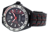 Tag Heuer Formula 1 Senna Special Edition Black Dial Two Tone Rubber Strap Watch for Men - WAZ1014.FT8027