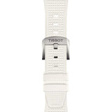 Tissot PRX 40 White Dial White Rubber Strap Watch For Men - T137.410.17.011.00