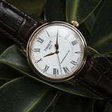 Tissot T Classic Carson Powermatic 80 White Dial Brown Leather Strap Watch for Men - T085.407.36.013.00