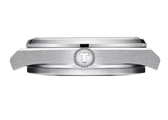 Tissot PRX Quartz Pink Dial Silver Steel Strap Watch for Women - T137.210.11.331.00