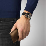 Tissot Seastar 1000 Powermatic 80 Blue Dial Blue Nylon Strap Watch for Men - T120.407.37.041.00