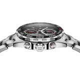 Tag Heuer Formula 1 Chronograph Senna Grey Dial Silver Steel Strap Watch for Men - CAZ201D.BA0633