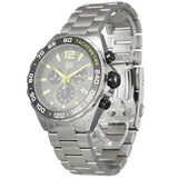 Tag Heuer Formula 1 Chronograph Grey Dial Silver Steel Strap Watch for Men - CAZ101AG.BA0842