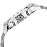 Guess Horizon Chronograph Quartz Black Dial Silver Steel Strap Watch For Men - W0379G1