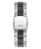 Guess Octane Chronograph Black Dial Two Tone Steel Strap Watch for Men - W1046G1