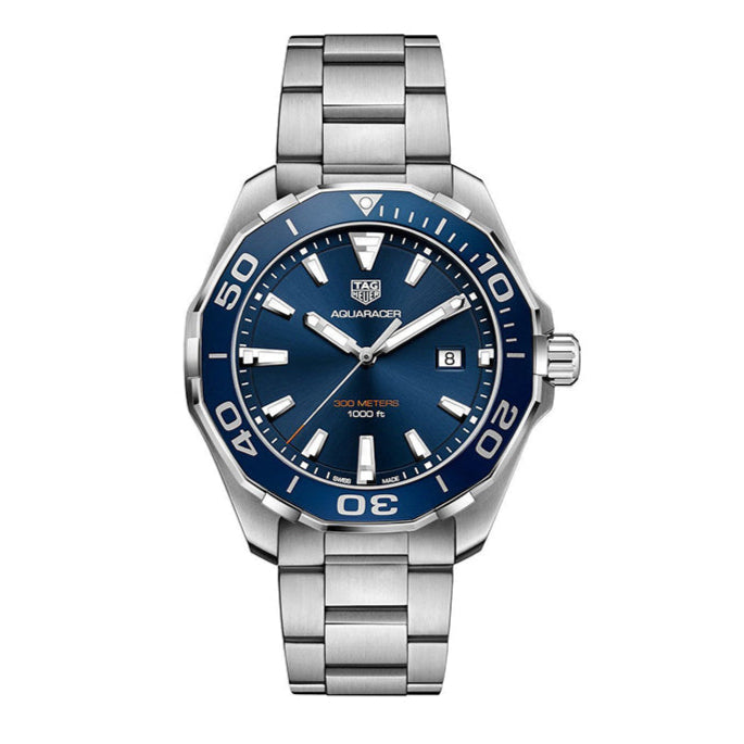 Tag Heuer Aquaracer Blue Dial Watch for Men - WAY101C.BA0746