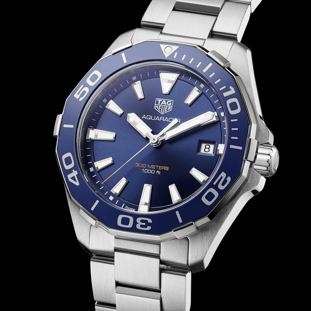 Tag Heuer Aquaracer Blue Dial Watch for Men - WAY111C.BA0928