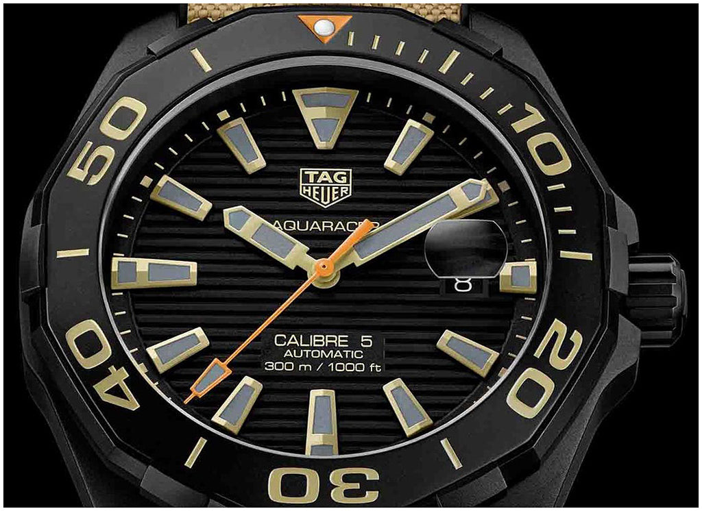 Tag Heuer Aquaracer Black Dial Watch for Men - WAY208C.FC6383