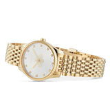 Gucci G Timeless Mother of Pearl Dial Gold Steel Strap Watch For Women - YA1265021