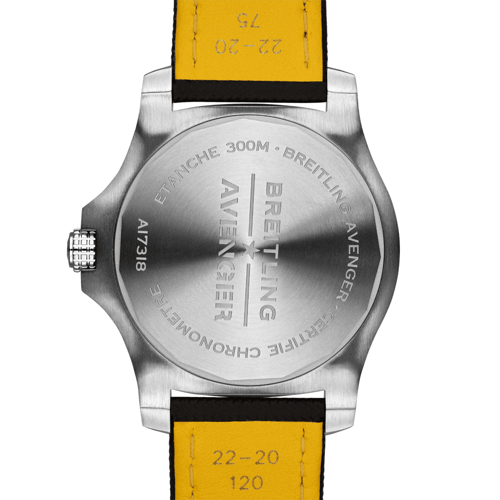 Breitling Avenger Automatic GMT 43 Green Dial Green Nylon Strap Watch for Men - A17318101L1X1