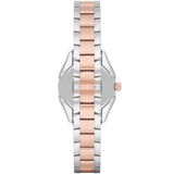 Emporio Armani Analog White Dial Two Tone Steel Strap Watch For Women - AR11029