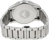 Emporio Armani Chronograph Quartz Blue Dial Silver Steel Strap Watch For Men - AR11082