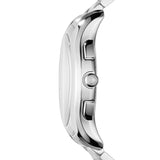 Emporio Armani Chronograph Quartz Blue Dial Silver Steel Strap Watch For Men - AR11082