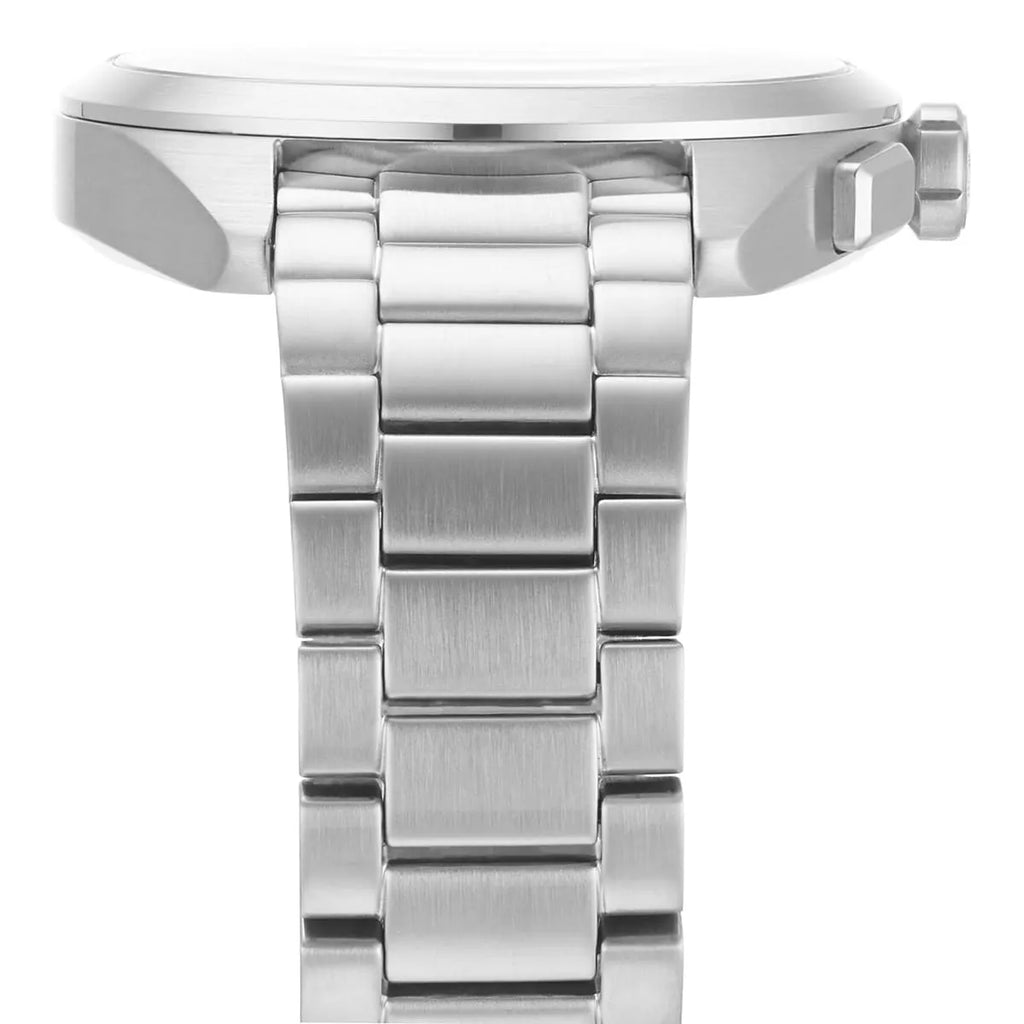 Emporio Armani Chronograph Green Dial Silver Steel Strap Watch For Men - AR11480