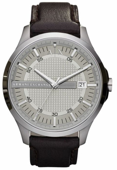 Armani Exchange, Swarovski Crystal, leather band watch Armani Exchange Men main image 4