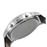 Hugo Boss Hero Chronograph Black Dial Black Leather Strap Watch For Men - 1513752