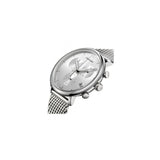 Calvin Klein High Noon Silver Dial Silver Mesh Bracelet Watch for Men - K8M27126