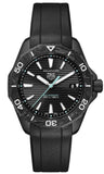 Tag Heuer Aquaracer Professional 200 Solargraph Quartz Black Dial Black Rubber Strap Watch for Men - WBP1112.FT6199