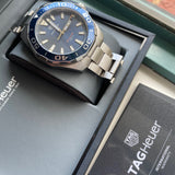 Tag Heuer Aquaracer Blue Dial Watch for Men - WAY101C.BA0746