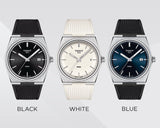 Tissot PRX Black Dial Black Rubber Strap Watch For Men - T137.410.17.051.00