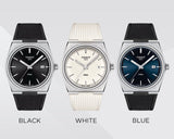 Tissot PRX 40 White Dial White Rubber Strap Watch For Men - T137.410.17.011.00