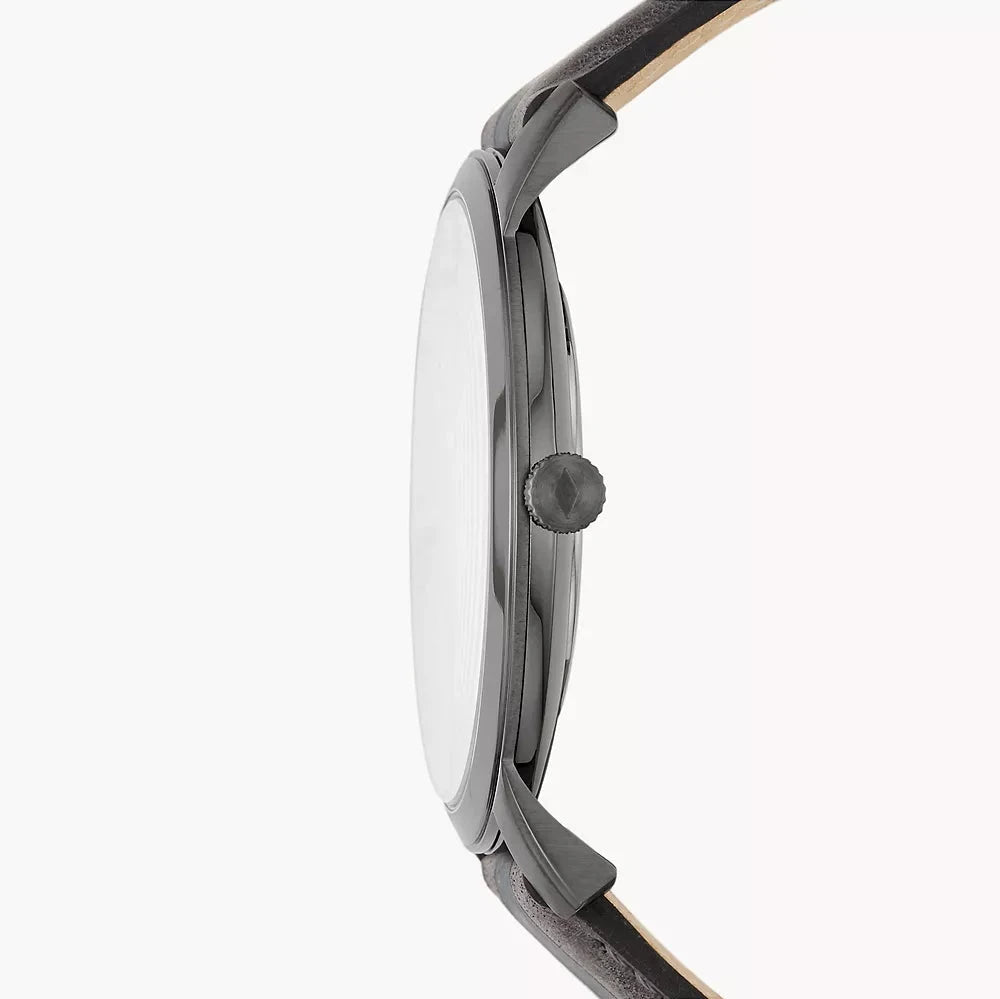 Fossil Goodwin Chronograph Brown Dial Brown Leather Strap Watch for Men - FS5529