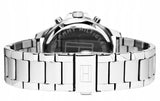 Tommy Hilfiger Bank Chronograph Blue Dial Silver Steel Strap Watch for Men - 1791718