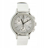 Calvin Klein Skirt White Dial White Leather Strap Watch for Women - K2U291L6