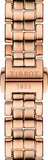 Tissot T Lady Flamingo Mother of Pearl Dial Rose Gold Steel Strap Watch For Women - T094.210.33.116.02