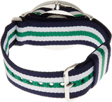 Daniel Wellington Classic Nottingham White Dial Two Tone NATO Strap Watch For Men - 0208DW